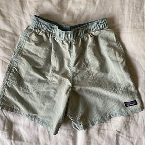 Boys Patagonia  Baggies Boardshorts Light Blue